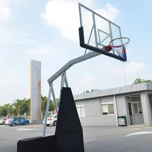 Porterías de baloncesto al aire libre ajustable aro de baloncesto equipo de cancha de baloncesto Canestri cesta, venta al por mayor, al por mayor, al aire libre