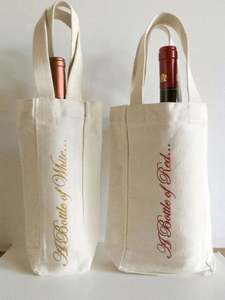 Bolsa de Vino o Bolsa de Licor Promocional con Impresión Dorada Individual de Moda - Product Image 4