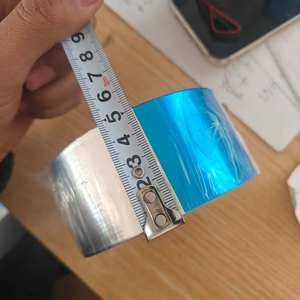 Ruban adhésif en aluminium double face imperméable en acrylique, épaisseur 0,04 mm, pour la réparation des fuites de toiture et l'étanchéité extérieure - Product Image 2