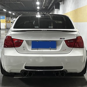 Conjunto de Parachoques para Automóvil, Kit de Carrocería para <span class=keywords><strong>BMW</strong></span> <span class=keywords><strong>Serie</strong></span> 3 E90 2005-2012, Actualización a Modelo M3, Parachoques Delanteros y Traseros, Rejilla - Product Image 3