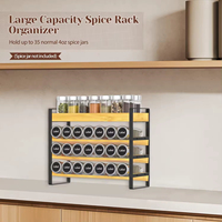 Kruidenrek Organizer Houder Stand Groothandel 4-laags aanrecht kruidenrek organizer voor kast