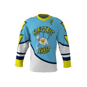 Maillot de hockey sur glace personnalisé par sublimation, uniforme de hockey professionnel, maillot de hockey respirant et athlétique - Product Image 5