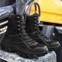 Bottes tactiques d'extérieur grande taille, respirantes, antidérapantes, légères pour le camping et les voyages, chaussures de randonnée