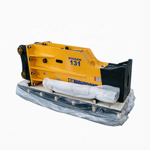 Martillo Hidráulico Tipo Caja SB131, Nuevo, para Construcción y Minería, Componentes Principales, Cincel y Martillo para 30-45 Toneladas - Product Image 1