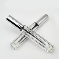 Flacon en verre pour mascara rectangulaire de 7 ml, personnalisé, petit, transparent, fond épais, vide, pour sérum pour cils, eye-liner, brillant à lèvres