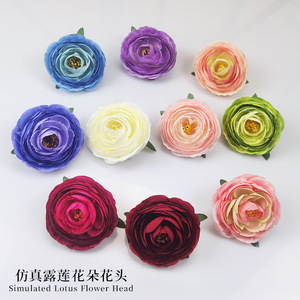 Tocado de Flor de Loto Artificial Xinchengzhi, Flor de Seda para Decoración de Bodas y Fiestas, Suministros de Artesanía Hechos a Mano - Product Image 5