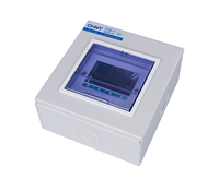 Boîte de distribution d'énergie intelligente triphasée pour usage domestique CHINT en gros, protection IP30, courant total de charge 100A, modèle PZ30