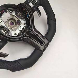 Volante de Cuero para Automóvil <span class=keywords><strong>BMW</strong></span> Serie 3 y Serie 5, para M3 M4 <span class=keywords><strong>M5</strong></span> M6 F30 F10 F15 F36 F01 F20 F22 F25 F31 F32 E70 E71 E90 X6 - Product Image 4