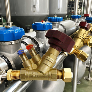 Vanne de régulation à <span class=keywords><strong>3</strong></span> voies, <span class=keywords><strong>3</strong></span> ans, 1,6 Mpa, circuit en laiton, vanne de régulation de pression d'eau statique, vanne d'équilibrage automatique CVC - Product Image 6