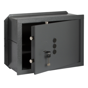 Cassaforte con chiave e combinazione meccanica art. 82210 CISA mm 360x200x240h, 2 Cat. Horiz.-1 rip. - Product Image 2