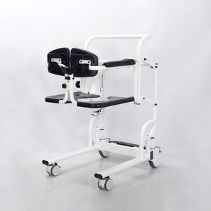 Sedia da Bagno Pieghevole con Ruote per Disabili, Sedie in Plastica per Bagno e Doccia per Persone con Mobilità Ridotta - Product Image 5