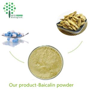 Doğal Scutellaria Baicalensis kök ekstresi tozu 21967-41-9 <span class=keywords><strong>Baicalin</strong></span> 85% HPLC tarafından - Product Image 3