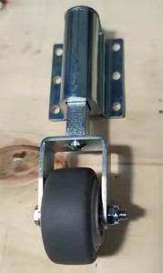 OEM 50mm Pequeno Light Duty Rígida ou Giratória Aparafusadas Instalação Mola Carregada Roda Caster para Portão Deslizante para Porta De Madeira - Product Image 3