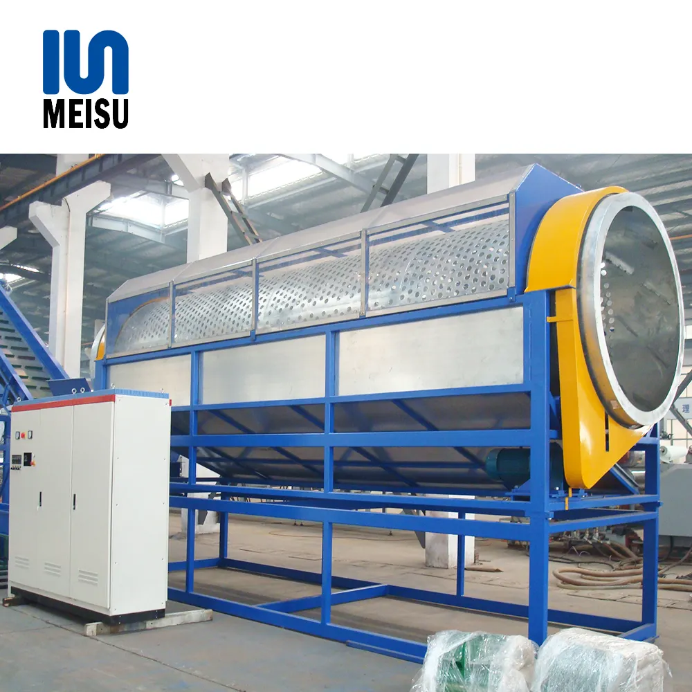 PET Bottle Flakes Production Line PE Waste Plastic Recycling Machine Economical Washing Recycling Line