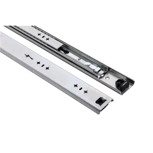 High Loading Rating 53mm Heavy Duty Drawer Runners With Lock 1500mm Extra Long Heavy Duty Locking Drawer Slide For Sale