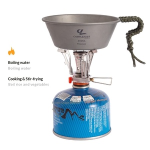 Réchaud à gaz compact en acier pour l'extérieur avec allumage électronique, cuisinière au butane portable pour le camping, le pique-nique, réchaud à gaz portable à 4 brûleurs - Product Image 4