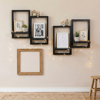 Support mural flottant, étagère pour plantes d'intérieur, support mural pour pot de fleurs, adapté aux chambres et aux salons