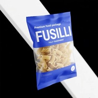 Sac d'emballage en plastique de qualité alimentaire imprimé sur mesure pour poudre de nouilles, farine, blé, aliments, spaghetti, pâtes sèches