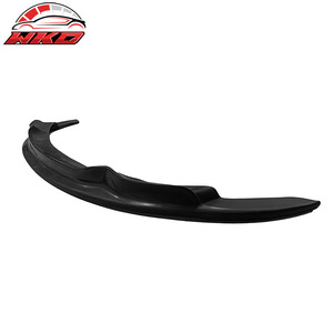 Convient pour BMW E92 2010-2013, lèvre de pare-chocs avant style AK, non peinte, noire - Product Image 2