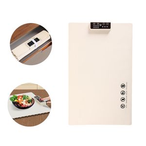 صينية تدفئة كهربائية سيليكون قابلة للطي تسخين سريع حصيرة تدفئة الطعام حصيرة لوحة الساخنة تحديد الموقع - Product Image 1