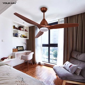 <span class=keywords><strong>Ventilador</strong></span> <span class=keywords><strong>de</strong></span> <span class=keywords><strong>Techo</strong></span> LED Interior <span class=keywords><strong>de</strong></span> 52 Pulgadas <span class=keywords><strong>con</strong></span> <span class=keywords><strong>Luz</strong></span>, Diseño <span class=keywords><strong>de</strong></span> 3 Aspas <span class=keywords><strong>de</strong></span> Madera Maciza, Control Remoto, Instalación en Caja - Product Image 2