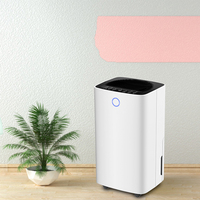 Déshumidificateur déshydratant OEM 12L/jour avec écran LED Wi-Fi, contrôlé par application, pour usage domestique, écologique, réfrigérant R290, électrique