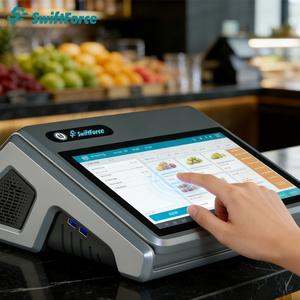 Sistema POS Android de 10.1 Pulgadas en Oferta, <span class=keywords><strong>Caja</strong></span> <span class=keywords><strong>Registradora</strong></span> <span class=keywords><strong>con</strong></span> Impresora, Escáner, NFC, Máquina para Supermercado, Terminal POS Todo en Uno - Product Image 5