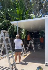 10ft 20 רגל מיכל נייד בית שני חדר שינה טרומי בית מיכל להרחבה עם קרוון פרפאב הבית - Product Image 5