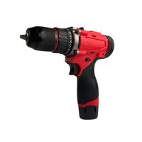 Perceuse à deux vitesses 12V Miwoqi, lithium-ion, mandrin à trois griffes, réversible, perceuse électrique portative pour la maison, tournevis multifonctionnel