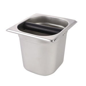 กล่องเคาะกากกาแฟแบบ Heavy Duty ทนทาน ใช้งานง่าย ทำความสะอาดง่าย รูปทรงสี่เหลี่ยม - Product Image 5