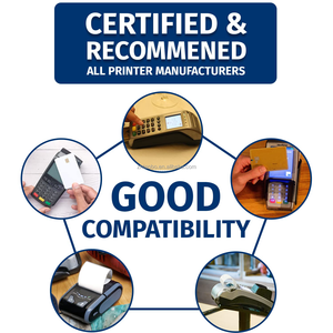 Cao cấp không thấm nước, dầu-proof, cratch-proof kích thước tùy chỉnh thủ quỹ sử dụng nhiệt nhãn giấy cuộn cho kinh doanh & siêu thị - Product Image 3