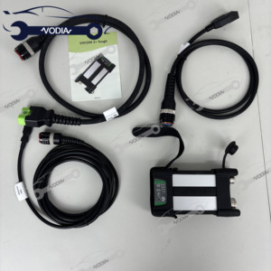 เครื่องมือวินิจฉัยรถยนต์อเนกประสงค์ VODIA VOCOM 2+ OBD USB สแกนเนอร์ระบบเต็มรูปแบบ จอ LCD สีดำ 12V - Product Image 1