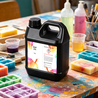 Colorant liquide hydrosoluble à base d'eau, conçu pour les formulations modernes de savons et de détergents