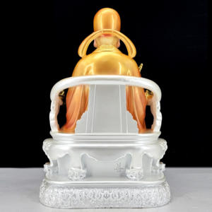 รูปปั้นพระเจ้าเหวินชางทำจากเรซิ่น แกะสลักอย่างประณีต <span class=keywords><strong>ส</strong></span>ำหรับบูชาที่บ้าน ตกแต่งโต๊ะทำงาน พร้อมรูปดาวเหวินฉางและพระพุทธรูป - Product Image 6