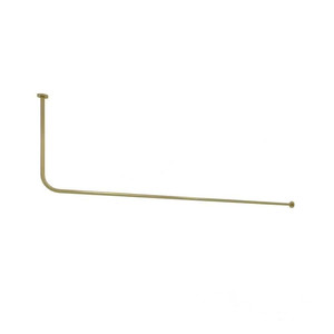 Nuevo Modelo 2025 Barra de Cortina en Forma de L de Hierro Forjado para Salón de Belleza, Cama de Fisioterapia, Centro de Salud, Cortina Divisoria - Product Image 6