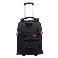 Großhandel Kamera-Rucksack Trolley-Tasche mit Stativhalterung Diebstahlsicher Wasserdichte Kameratasche Passend für 15,6 Zoll Laptop