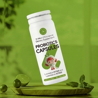 Complément alimentaire digestif à base de plantes anti-ballonnements avec probiotiques pour un ventre plat et la réduction de la graisse viscérale