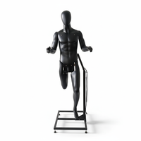 Mannequin interactif motorisé E-PB-M1 pour vitrine de magasin de vêtements de sport – Robot électrique pour l'affichage de tenues sportives