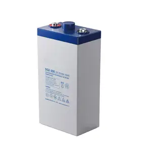 Accumulateur 2v 300a batterie 200ah 2v batterie plomb-acide cellulaire 2v 600ah systèmes de stockage d'énergie solaire