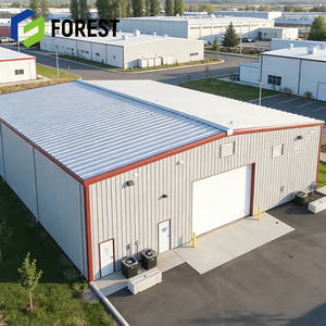 Centre de distribution logistique résistant à la corrosion au Canada avec entrepôt commercial en acier écologique en panneaux sandwich pour l'Indonésie - Product Image 1