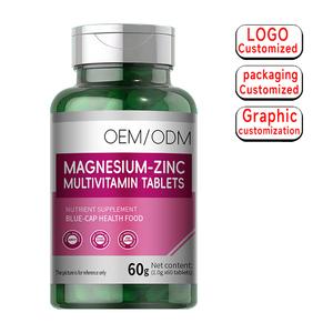 Tablet <span class=keywords><strong>Vitamin</strong></span> kompleks seng Magnesium merek pribadi 60 tablet suplemen nutrisi OEM kustomisasi - Product Image 3