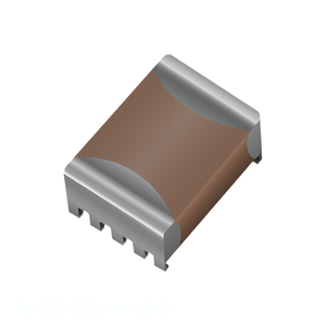Condensateur Céramique 8-SMD 22uF 50V X7R RH225C226MAARA3 CAP CER 22uF 50V X7R 8-SMD 22uF, Distributeur Autorisé, MLCC à Montage en Surface J-Lead - Product Image 1