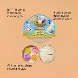 New Soft Pinch Jiaozi Toys <b>Blind</b> Boxed TPR Material Unisex 14+ Years Outdoor Use Rare <b>Small</b> Sensory Extrusion Decompression Toys - Product Image 4