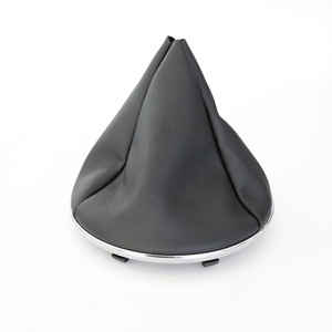 Pomo de palanca de cambios de cuero para Fiat 500 2007 DZ13K2, accesorio interior para coche - Product Image 1