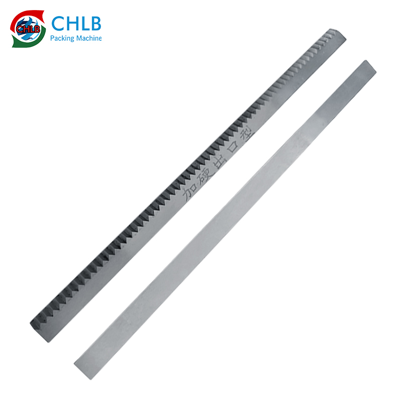 2021Hot sale high-quality durable serrated packaging machine cutting blade for pillow packing machine