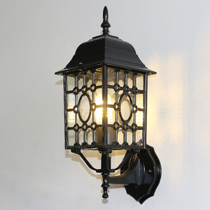 Outdoor Wall Mount Brass Lanterns Tempered Glass <b>Diffuser</b> 3500K Warm White <b>LED</b> Waterproof 10-Year Warranty 20-Degree Beam Angle - Product Image 4
