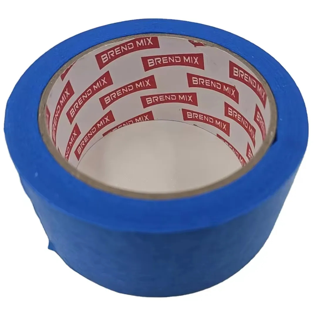 Custom Printed Washi Tape Waterproof Crepe Paper with Single Sided Acrylic Adhesive Pressure Sensitive Masking Tape