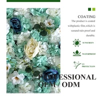Panneau mural 3D fleurs artificielles fond mural en soie Rose tapis pour la maison fête mariage toile de fond décoration murale