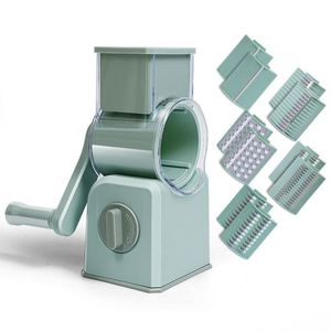 Wholesale Manual Multifunctional Hand <b>Roller</b> Wiper Fruit Potato Grater Slicer Rotary Drum Cheese Vegetable Cutter Chopper - Product Image 4