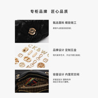 Sac à bandoulière carré matelassé élégant et tendance pour femme en cuir PU avec motif losanges et doublure en polyester